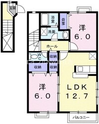 アルバーダ・ＫⅡの物件間取画像